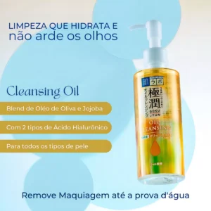 Demaquilante Hada Labo Gokujyun Oil Cleansing Com 200ml