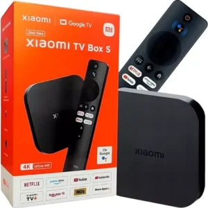 Mi Tv Box S 2ª Geração 4k Mdz-28-aa Google Tv Preto