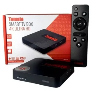 Smart Tv Box 4k Tomate MCD-121 Transforma Sua Tv Em Smart com Anatel Preto Padrão 8gb Interno