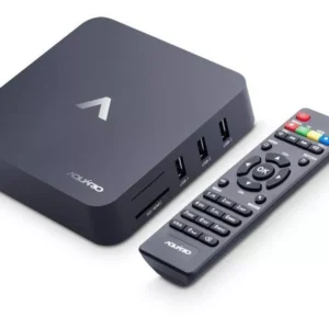 Tv box Aquário STV-2000 padrão 4K 8GB preto com 1GB de memória RAM