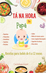 Receitas para bebês - de 6 a 12 meses