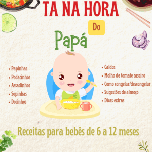 Receitas para bebês - de 6 a 12 meses ebook completo