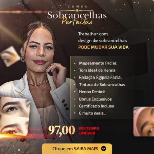 Curso Sobrancelhas Perfeitas - Oficial